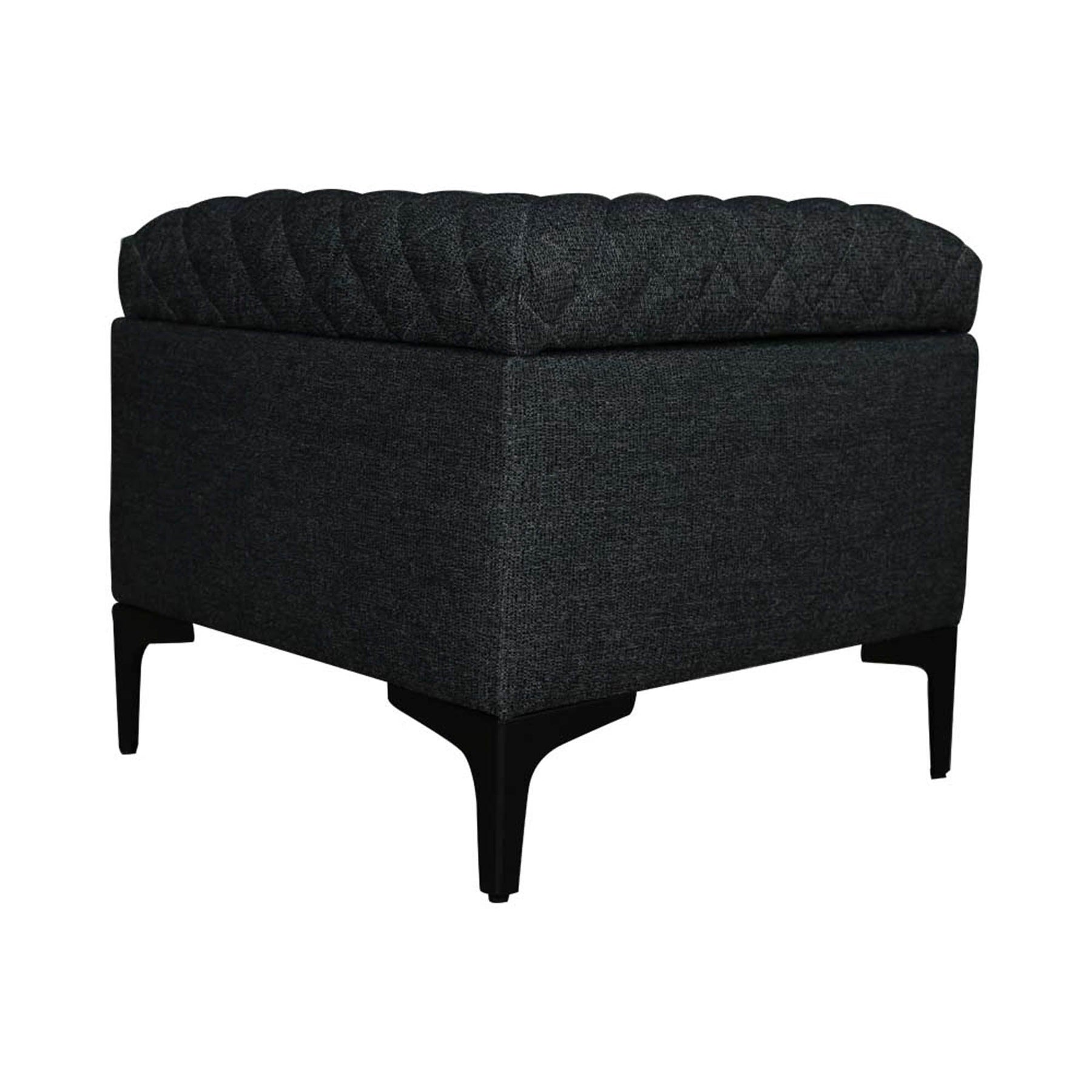 Reece Storage Ottoman - comfortable ottoman for any room | Image 1 | InSTYLE Home & Rugs