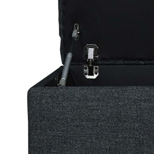 Reece Storage Ottoman - comfortable ottoman for any room | Image 6 | InSTYLE Home & Rugs