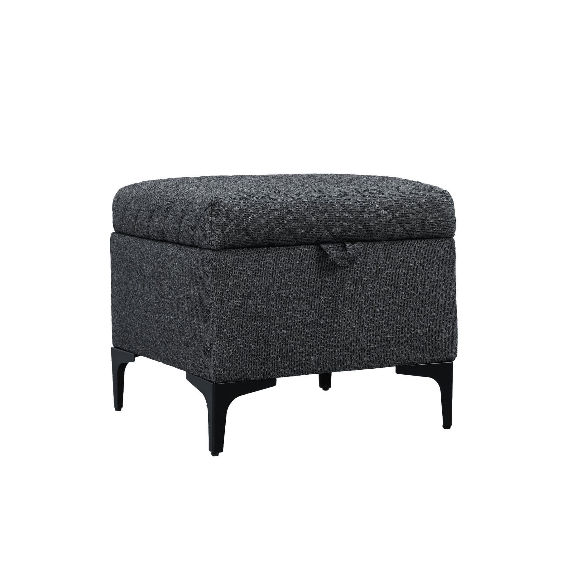 Reece Storage Ottoman - comfortable ottoman for any room | Image 1 | InSTYLE Home & Rugs