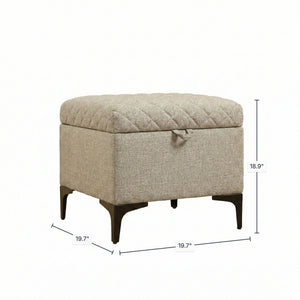 Reece Storage Ottoman - perfect footrests with style | Image 3 | InSTYLE Home & Rugs