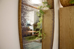 Greta Elipse Mirror - full-length mirror for creating the illusion of space and light | Image 2 | InSTYLE Home & Rugs