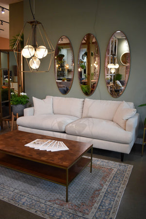 Greta Elipse Mirror - full-length mirror for creating the illusion of space and light | Image 4 | InSTYLE Home & Rugs