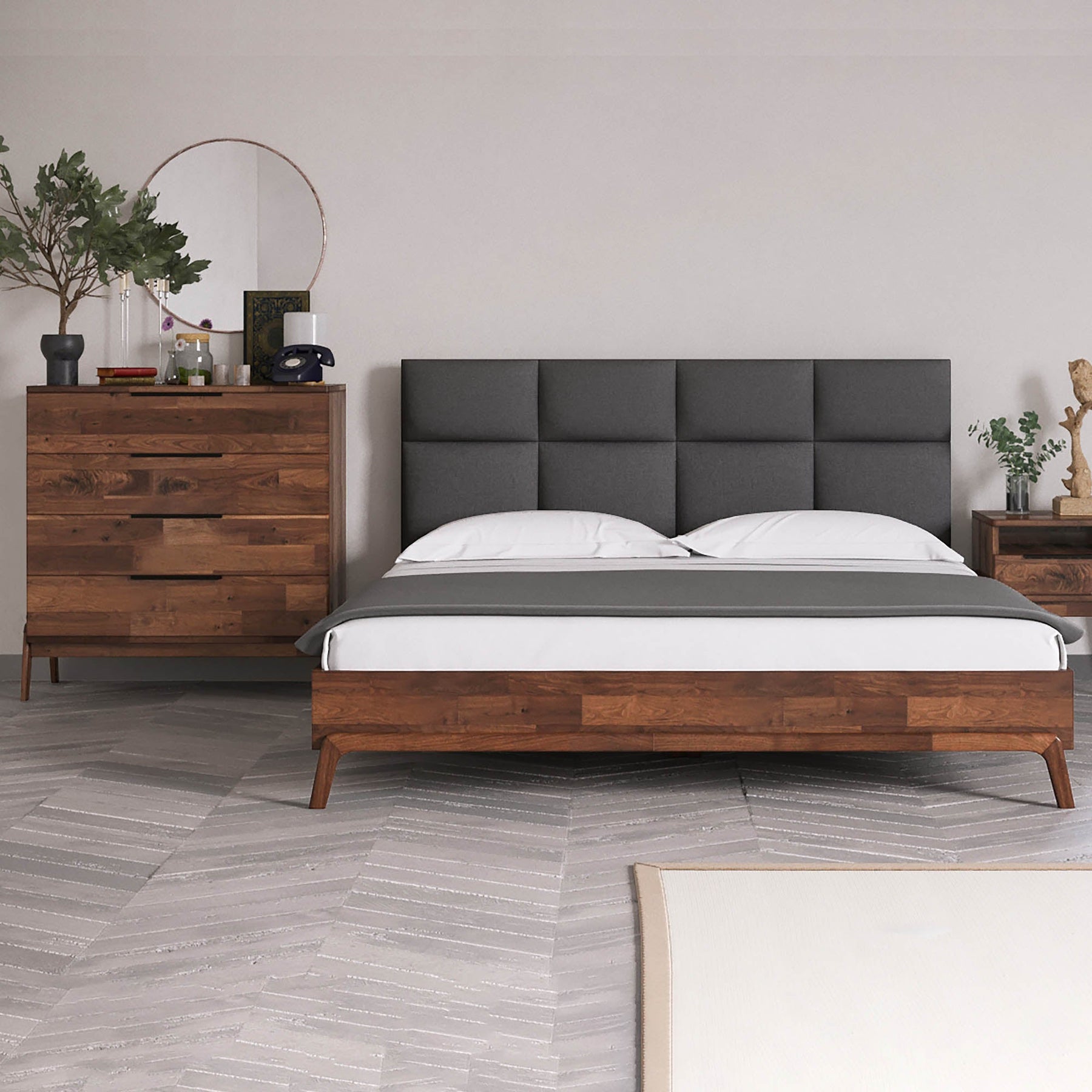 Remix King Bedroom Set - stylish bed for any bedroom | Image 2 | InSTYLE Home & Rugs