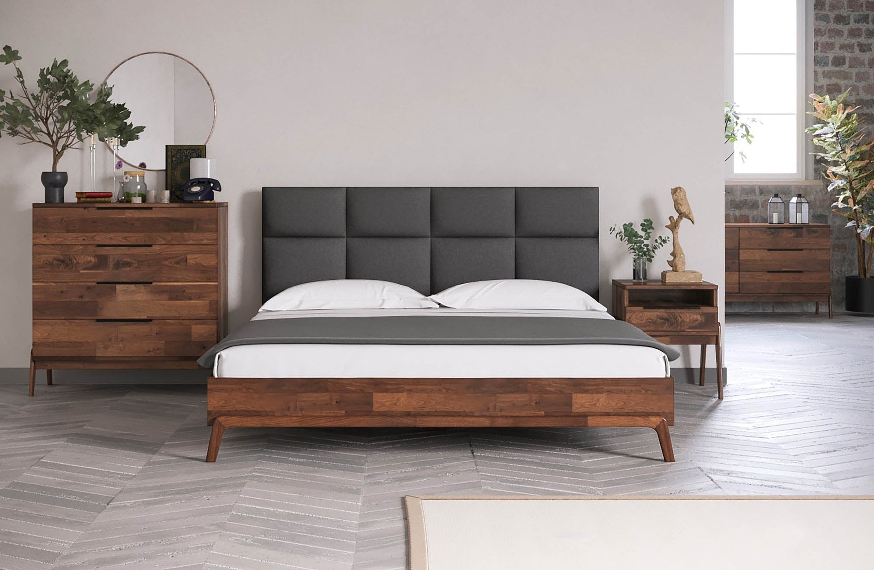 Remix Queen Bed - stylish bed for any bedroom | Image 2 | InSTYLE Home & Rugs