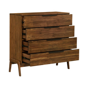 Remix 4 Drawer Chest - durable drawer with smooth glide mechanism for daily use | Image 6 | InSTYLE Home & Rugs