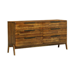 Remix 6 Drawer Dresser - sleek storage solutions for bedrooms | Image 4 | InSTYLE Home & Rugs