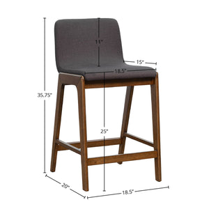 Remix Counter Stool - perfect for modern counters | Image 3 | InSTYLE Home & Rugs