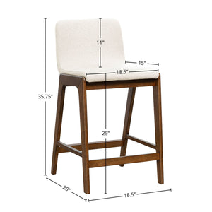 Remix Counter Stool - ergonomic design for comfort | Image 3 | InSTYLE Home & Rugs