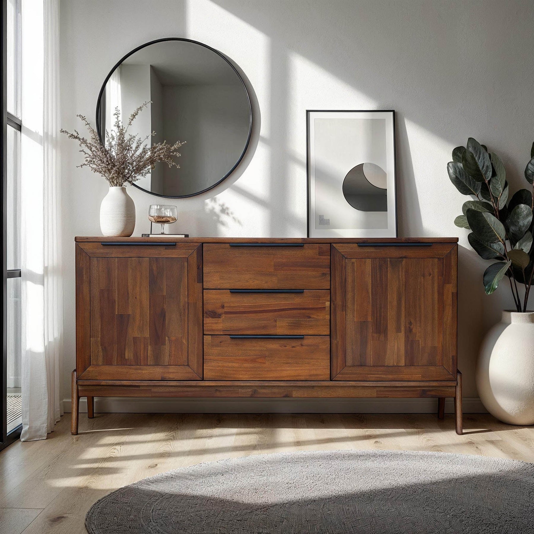Remix Sideboard - sleek sideboard for storage | Image 2 | InSTYLE Home & Rugs