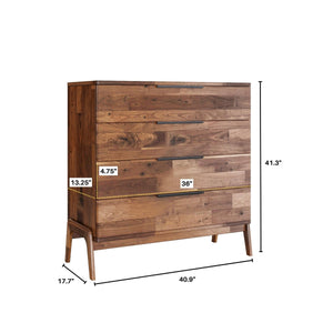 Remix 4 Drawer Chest - durable drawer with smooth glide mechanism for daily use | Image 3 | InSTYLE Home & Rugs