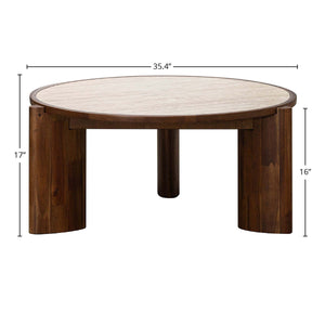 Remix Round Coffee Table - modern design for any room | Image 2 | InSTYLE Home & Rugs
