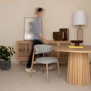 Sculpture Dining Table - elegant seating for dining areas | Image 5 | InSTYLE Home & Rugs