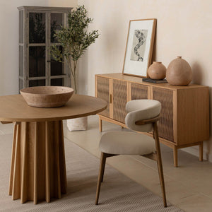 Sculpture Dining Table - elegant seating for dining areas | Image 3 | InSTYLE Home & Rugs