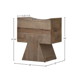 Pieta Stool - compact and stylish design | Image 3 | InSTYLE Home & Rugs