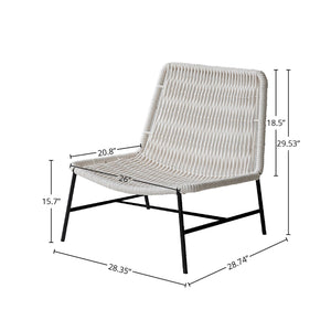 Loom Side Chair - comfortable side chair with sleek design for modern interiors | Image 6 | InSTYLE Home & Rugs