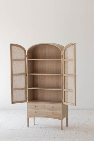 Arco Tall Cabinet - perfect for storage and display | Image 5 | InSTYLE Home & Rugs