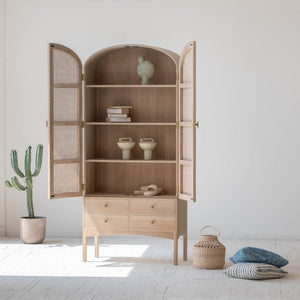 Arco Tall Cabinet - perfect for storage and display | Image 6 | InSTYLE Home & Rugs
