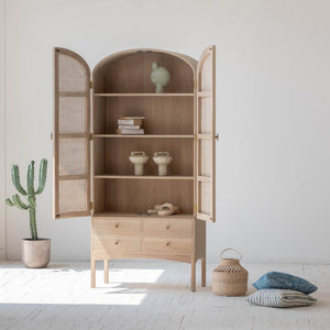 Arco Tall Cabinet - perfect for storage and display | Image 6 | InSTYLE Home & Rugs