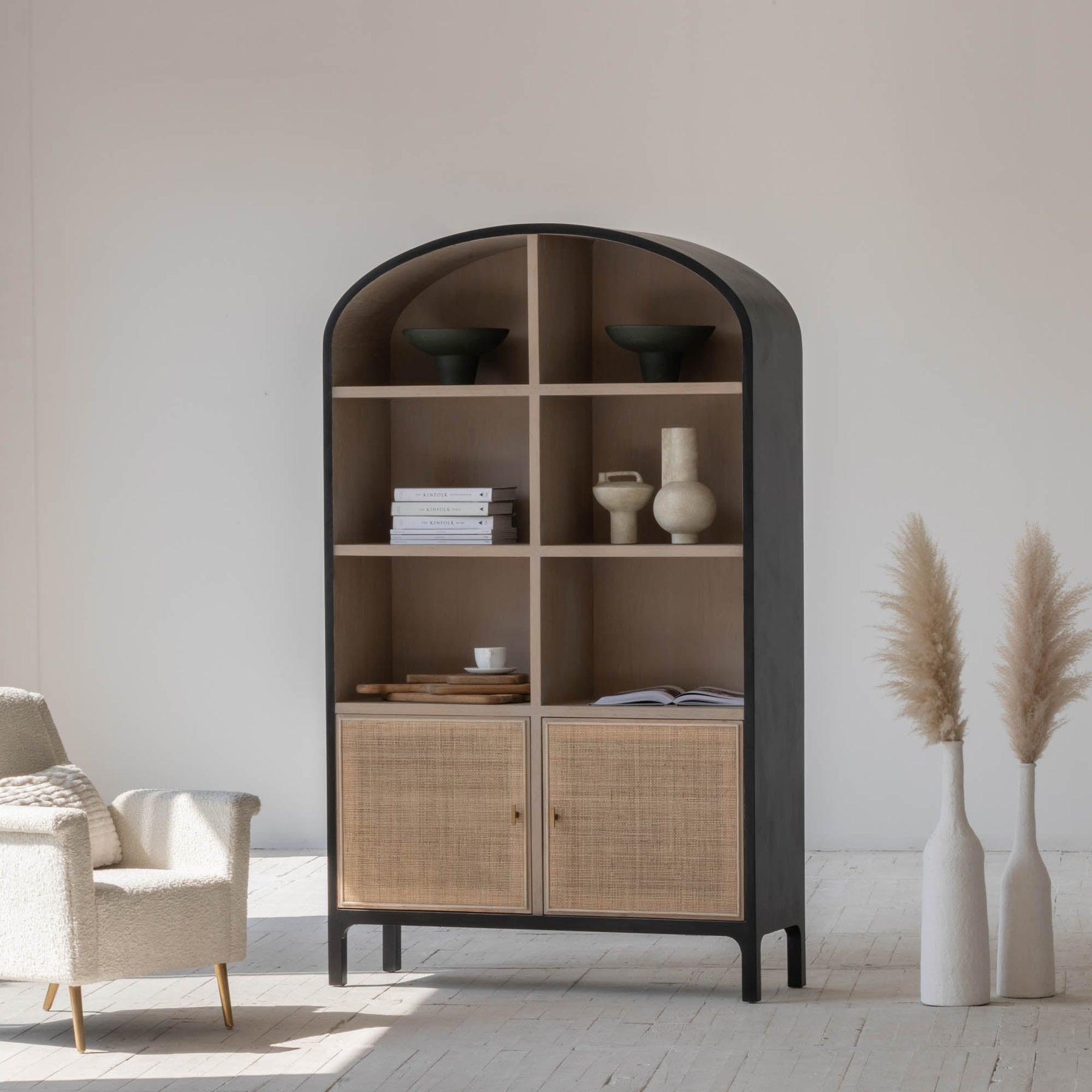 Pietro Tall Cabinet (VT) - stylish cabinet for modern spaces | Image 2 | InSTYLE Home & Rugs
