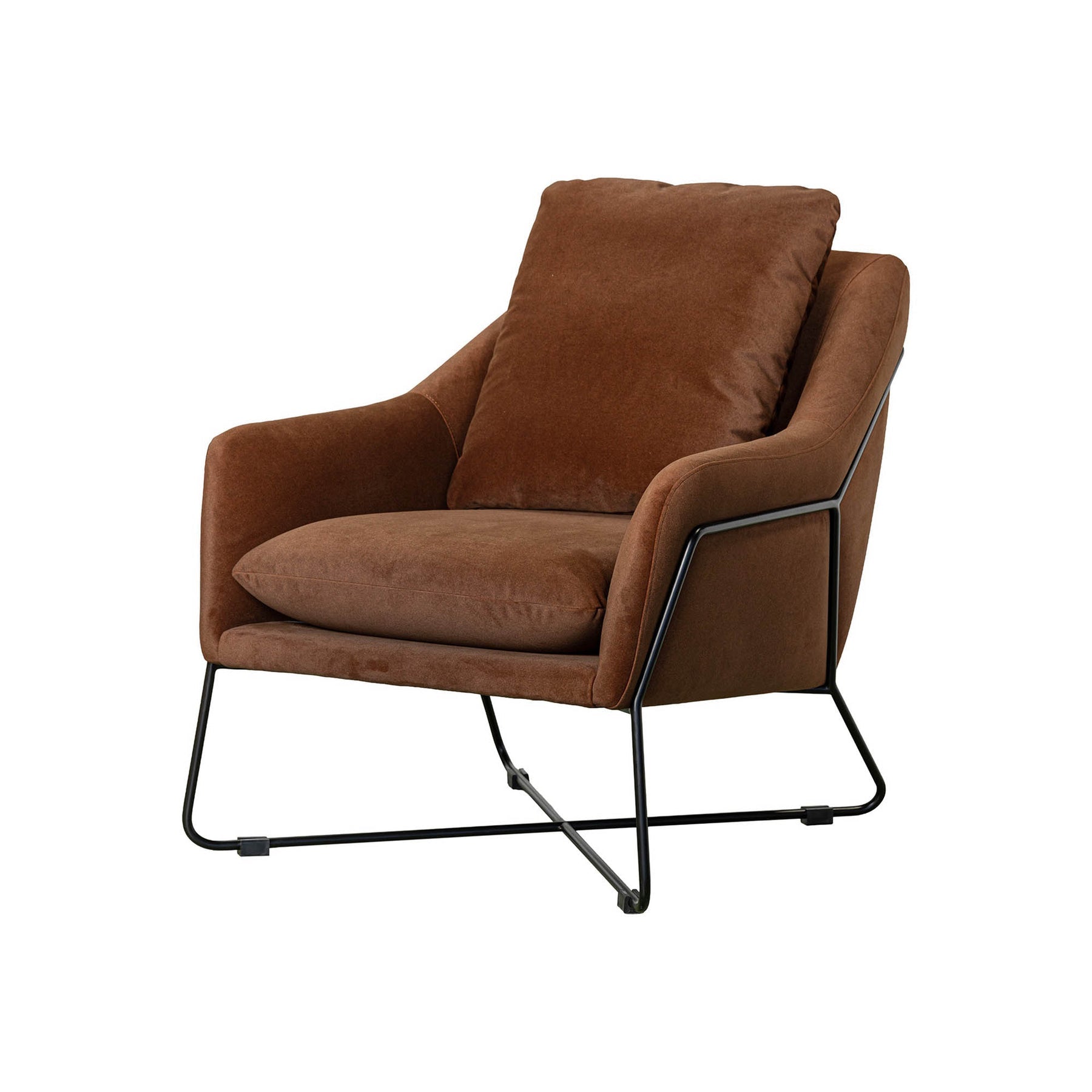 Rodolfo Lounge Chair - perfect for casual unwinding | Image 1 | InSTYLE Home & Rugs
