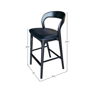 Rotondo Counter Stool - sleek stools for kitchen bars | Image 3 | InSTYLE Home & Rugs