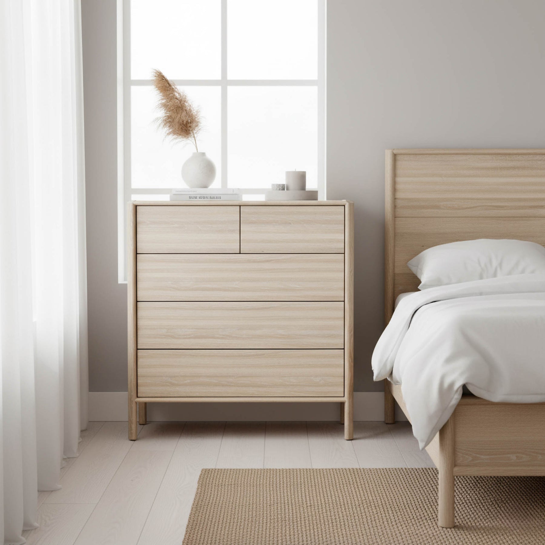 Runway 5 Drawer Chest - spacious drawer for organized storage in any room | Image 2 | InSTYLE Home & Rugs