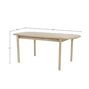 Runway Small Dining Table 62" - stylish chairs for any table | Image 3 | InSTYLE Home & Rugs