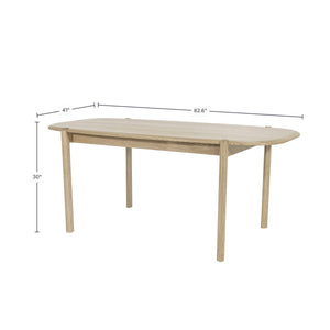 Runway Large Dining Table 82" - stylish chairs for any table | Image 3 | InSTYLE Home & Rugs