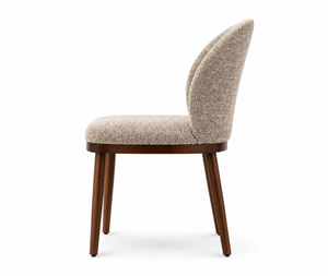 Rhea Dining Chair Light Taupe fabric - comfortable dining experience | Image 3 | InSTYLE Home & Rugs