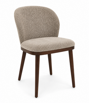 Rhea Dining Chair Light Taupe fabric - comfortable dining experience | Image 1 | InSTYLE Home & Rugs