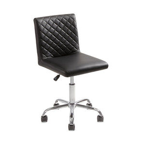 Quilted Office Chair White - durable construction for long-lasting use | Image 2 | InSTYLE Home & Rugs