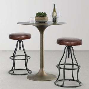 Bowie Stool - perfect for small spaces | Image 2 | InSTYLE Home & Rugs