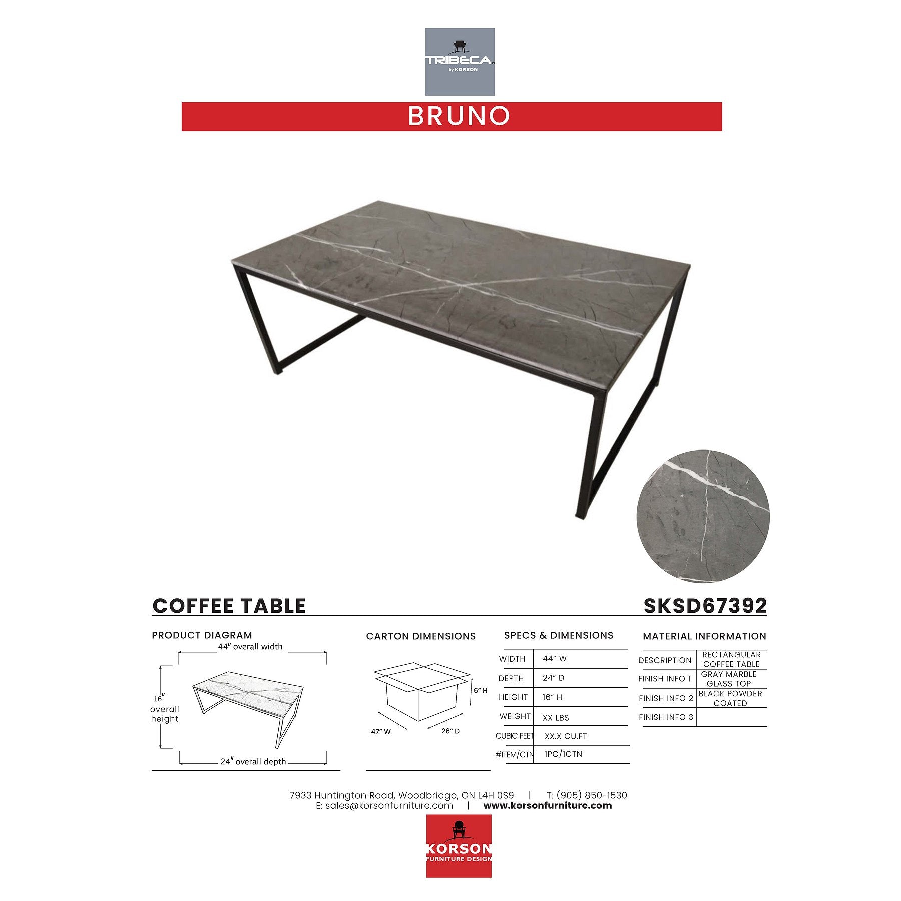 Bruno - Coffee Table