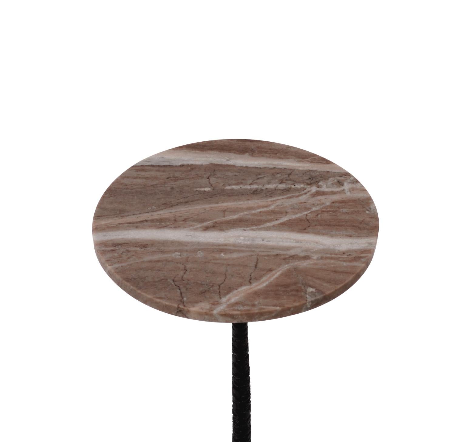 Graysen Marble Side Table - chic and functional side table for your living room | Image 2 | InSTYLE Home & Rugs