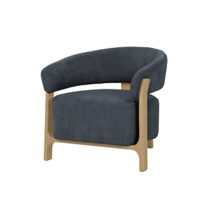 Harlow Club Chair - durable construction for long-lasting use | Image 1 | InSTYLE Home & Rugs