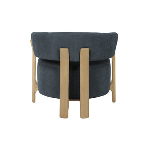Harlow Club Chair - durable construction for long-lasting use | Image 6 | InSTYLE Home & Rugs