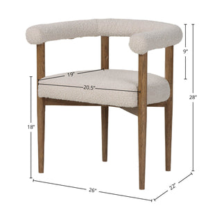 Round Dining Chair - stylish chairs for any table | Image 3 | InSTYLE Home & Rugs