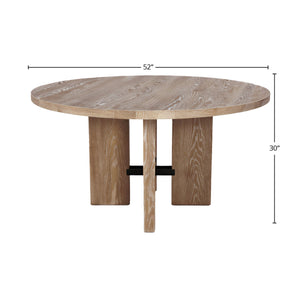 Fraser Round Dining Table - elegant seating for dining areas | Image 3 | InSTYLE Home & Rugs