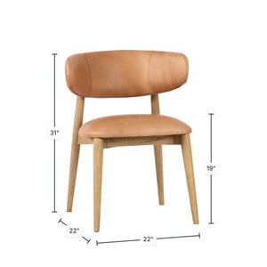 Milo Dining Chair - elegant seating for dining areas | Image 3 | InSTYLE Home & Rugs