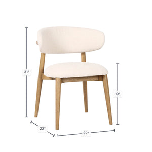 Milo Dining Chair - comfortable dining experience | Image 3 | InSTYLE Home & Rugs