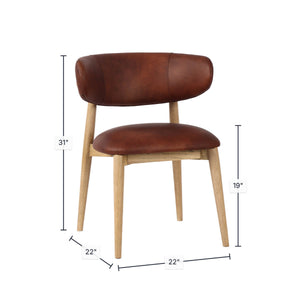 Milo Dining Chair - stylish chairs for any table | Image 3 | InSTYLE Home & Rugs