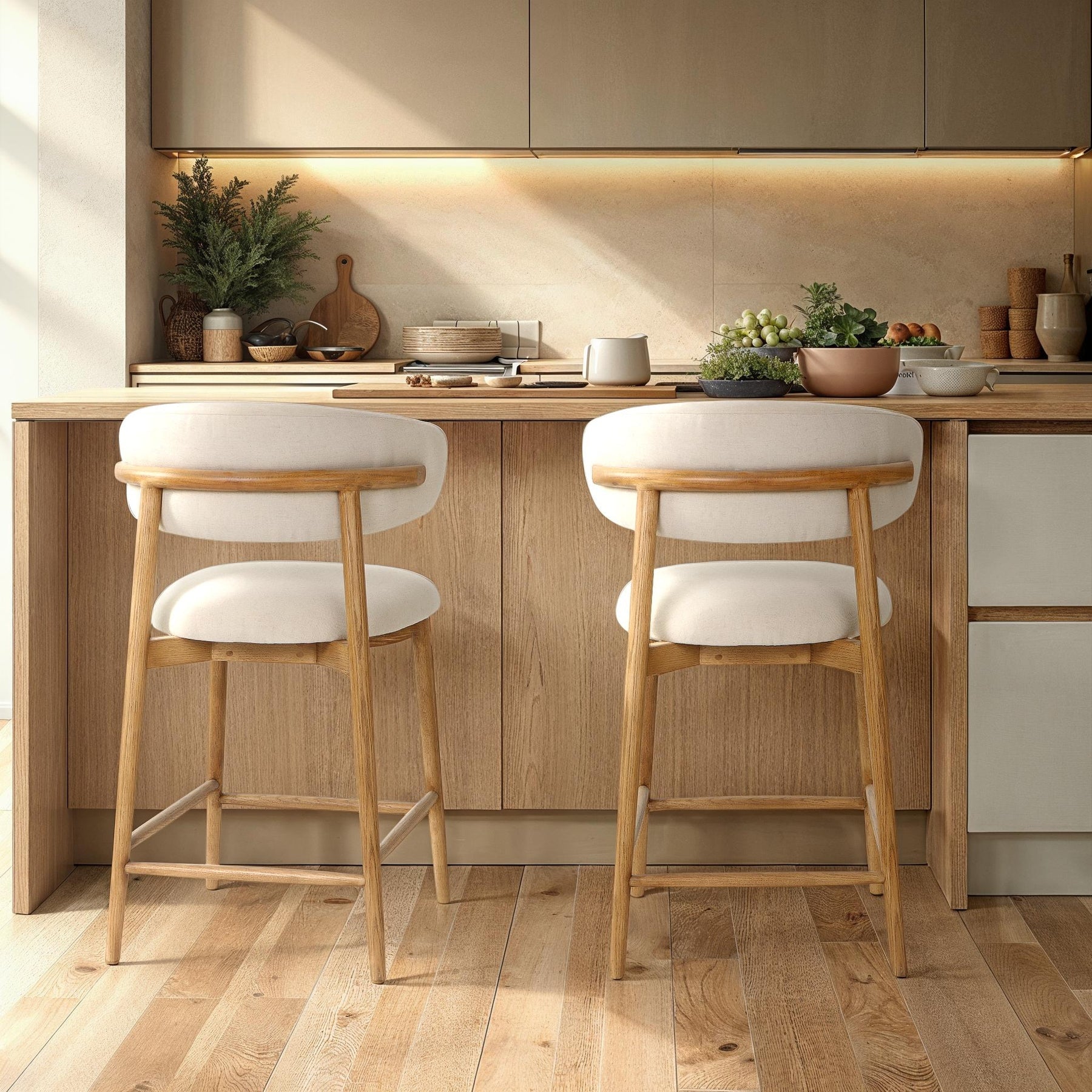 Milo Counter Stool - ergonomic design for comfort | Image 2 | InSTYLE Home & Rugs
