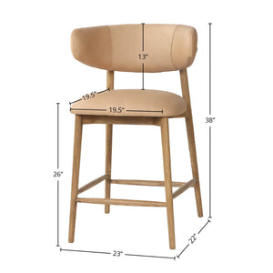 Milo Counter Stool - sleek stools for kitchen bars | Image 6 | InSTYLE Home & Rugs