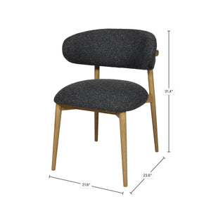 Milo Dining Chair - comfortable dining experience | Image 3 | InSTYLE Home & Rugs