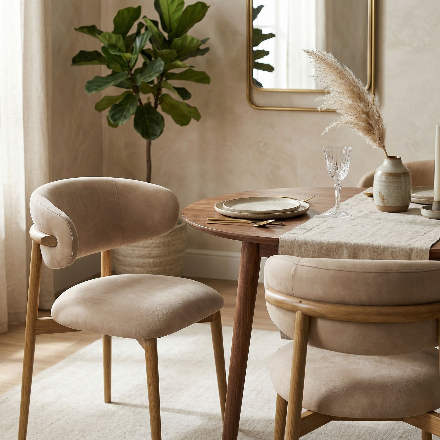 Milo Dining Chair - comfortable dining experience | Image 2 | InSTYLE Home & Rugs
