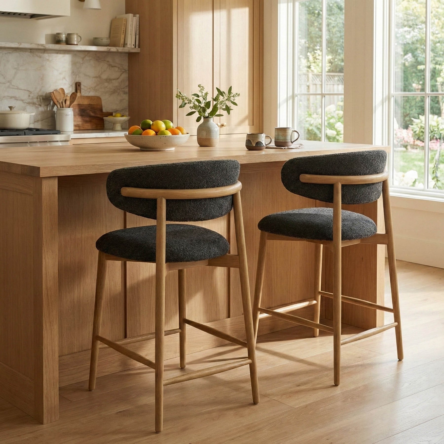 Milo Counter Stool - ergonomic design for comfort | Image 2 | InSTYLE Home & Rugs