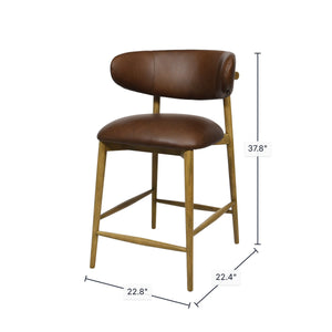 Milo Counter Stool - sleek stools for kitchen bars | Image 3 | InSTYLE Home & Rugs