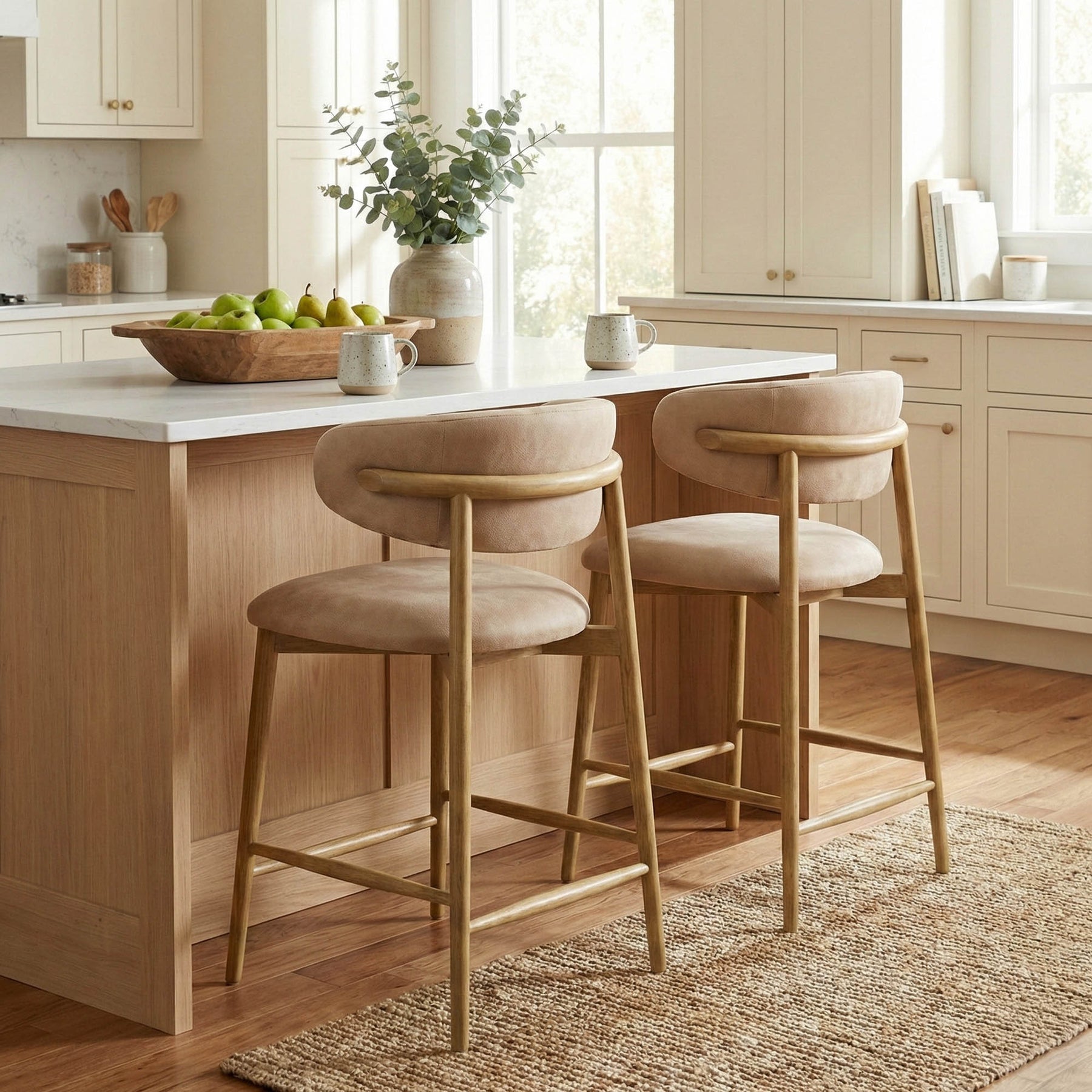Milo Counter Stool - perfect for modern counters | Image 2 | InSTYLE Home & Rugs