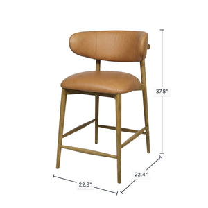 Milo Counter Stool - ergonomic design for comfort | Image 3 | InSTYLE Home & Rugs