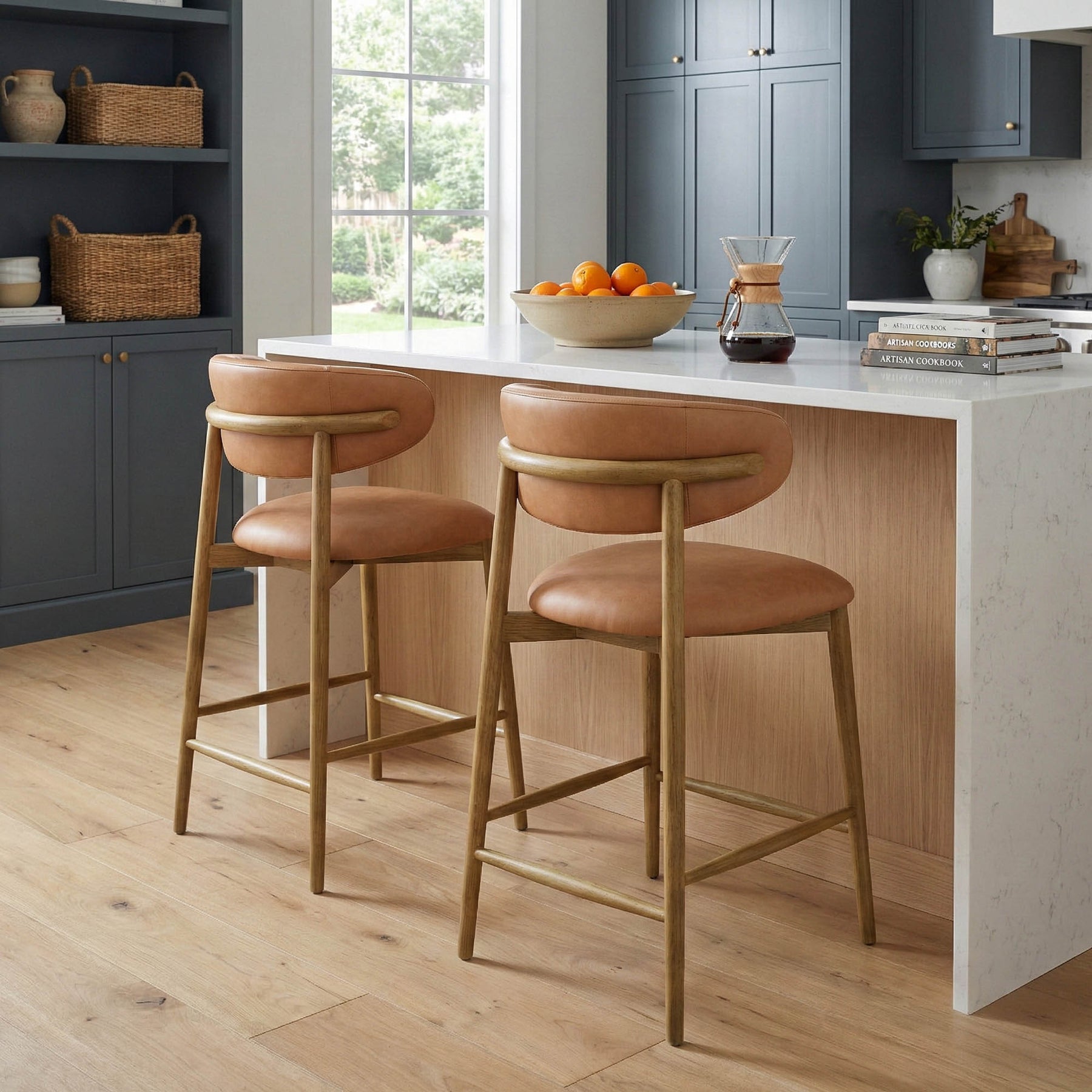 Milo Counter Stool - ergonomic design for comfort | Image 2 | InSTYLE Home & Rugs